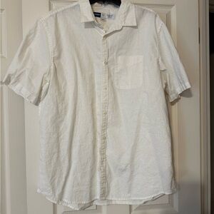 Men’s Old Navy White Button Down XXL Tall